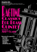 RAGTIME CLASSICS FOR BRASS QUINTET SET W/CD cover Thumbnail